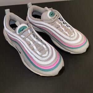 Women's Nike Air Max 97 Pure Platinum/Black-Pink Prime